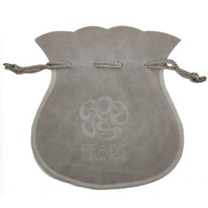 Suede fabric drawstring bag jewellery pouches gift bags