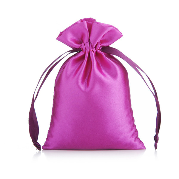 Satin Drawstring Bags Gift Pouches Bespoke