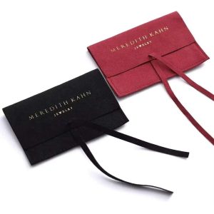 Microfiber Jewellery Pouch With Divider